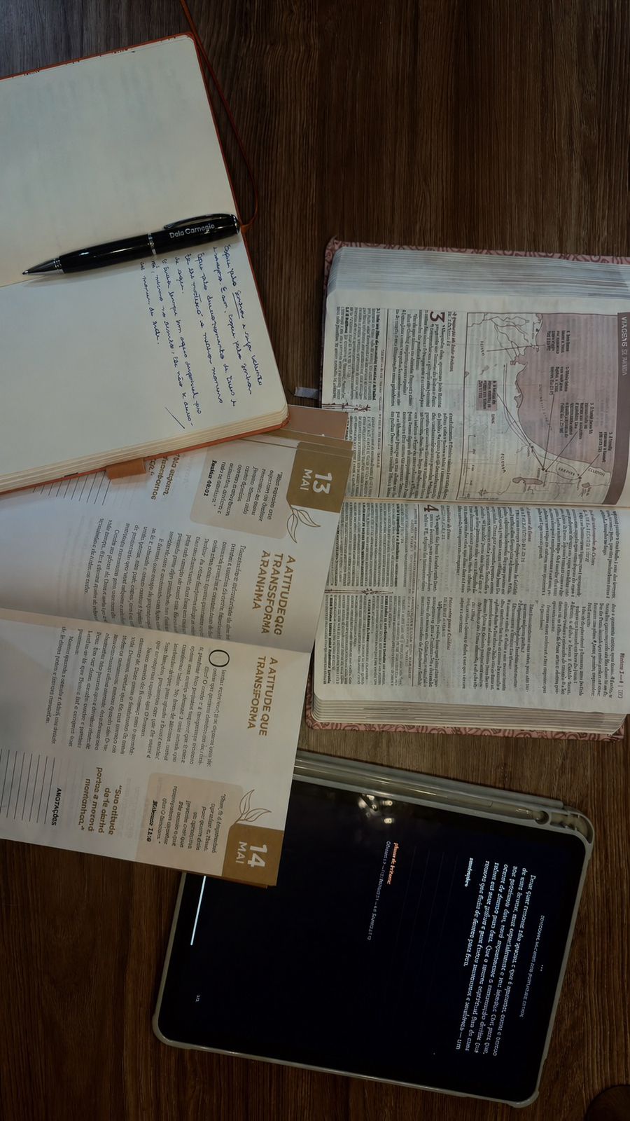 Estudo e leitura diária