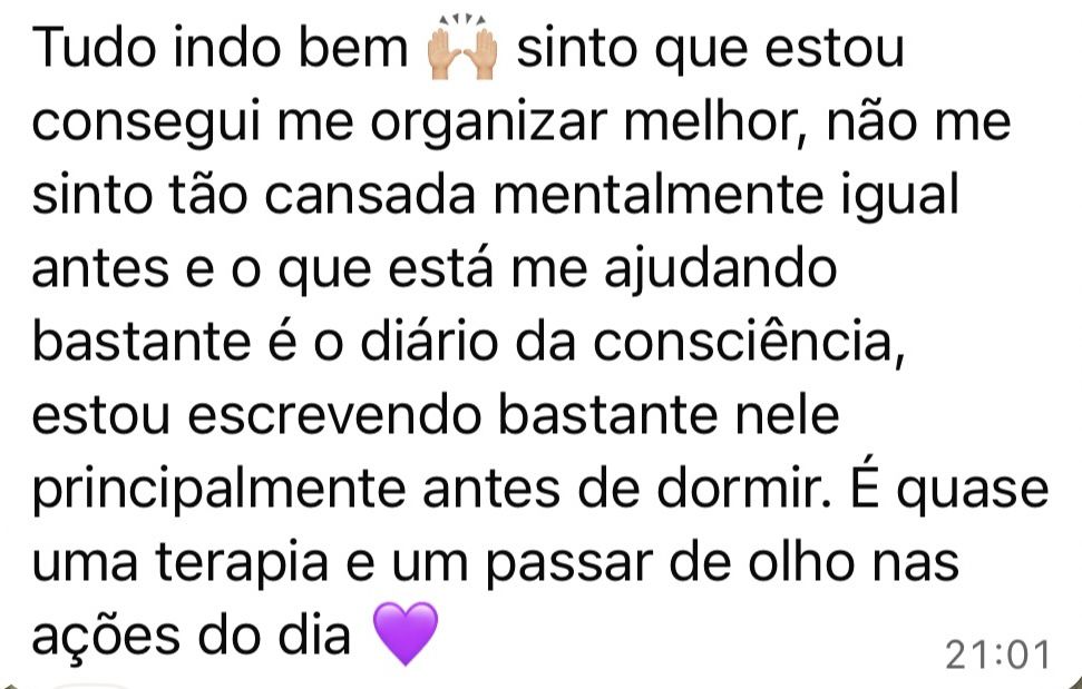 Depoimento de Da comunidade