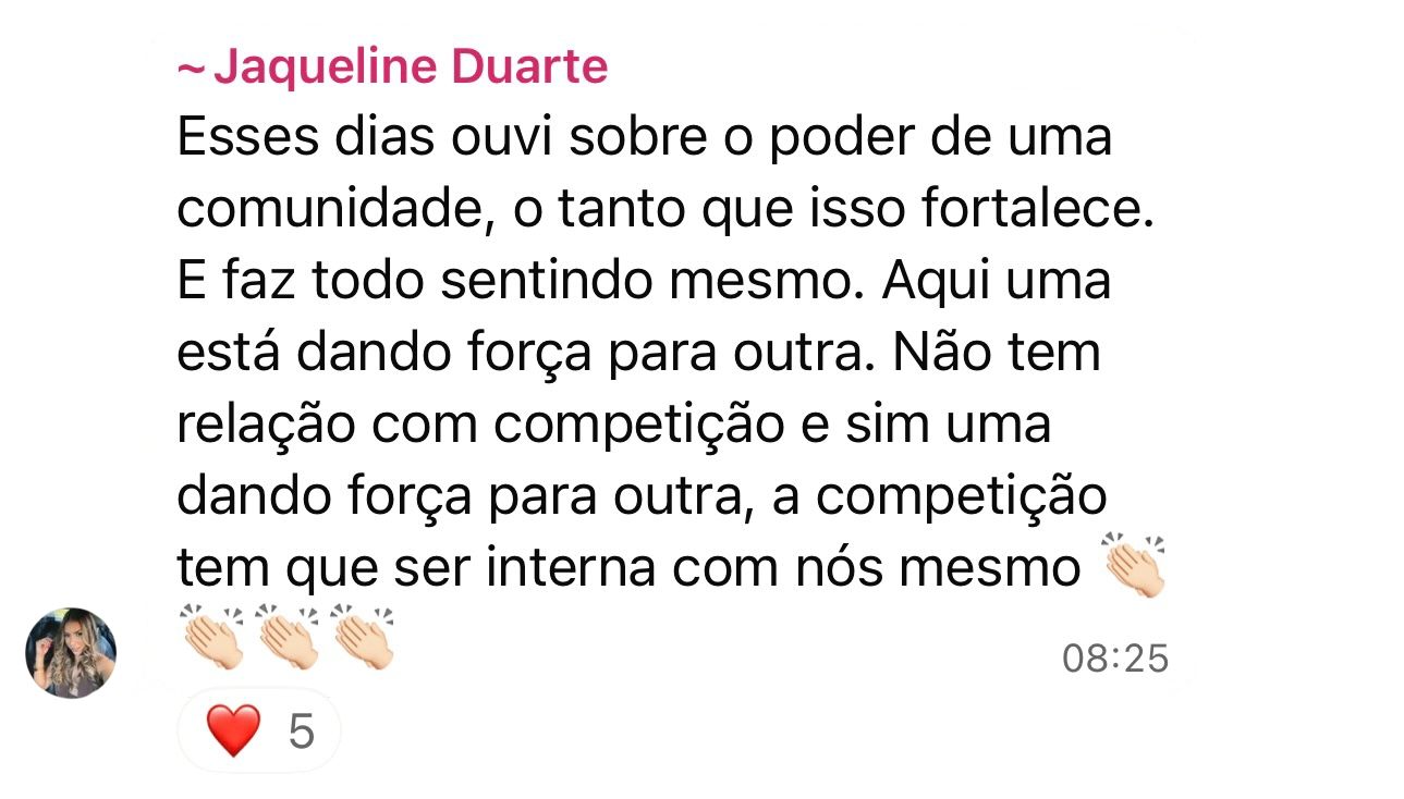Depoimento de Jaqueline Duarte