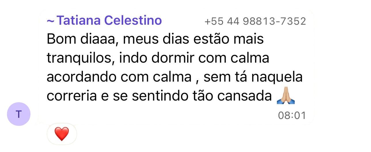 Depoimento de Tatiana Celestino